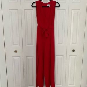 Red jumpsuit - worn once!